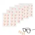 40 Pairs Coussinet de Nez en Mousse Adhésif, Coussinets de Nez Souples en Mousse Plaquettes de Nez Auto-Adhésives Coussinets de Nez Antidérapants Nosepads Minces pour Lunettes Lunettes de Soleil