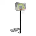 Lifetime 90992 Full-Size Height Adjustable Portable Basketball Hoop, 7.5 to 10 Foot Telescoping Adjustment, 44-Inch Impact Backboard