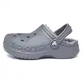 Crocs Kids’ Baya Lined Clog Charcoal/Charcoal Size 1 UK Child