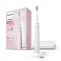 Philips Sonicare serie 3100 Spazzolino elettrico sonico, con sensore di pressione integrato, Smartimer e QuadPacer (modello HX3673/11)