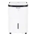 Honeywell 50 Pint Energy Star Smart Dehumidifier for Basements & Large Rooms Up to 4000 Sq. Ft. with WiFi, Alexa Voice Control, and Anti-Spill Design, (White)