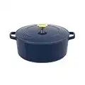 Cuisinart Oval Casserole, Midnight Blue, 7 Qt