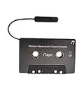 iTape Cassette Adapter Car Bluetooth Audio Receiver Work While Charging Support TF Card