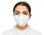 FFP2 mask - 10PK disposable face Mask, FFP2 face mask UK certified, EN149:2001 + A1:2009 face mask, FFP2 face masks UK offering up to 99.99% filtration protection. Dust mask, face mask.