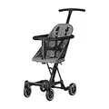 Dream On Me Lightweight And Compact Coast Rider Stroller With One Hand Easy Fold, Adjustable Handles And Soft Ride Wheels, Grey
