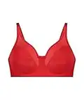 HUNKEMÖLLER Unwattierter Minimizer-Bügel-BH Nina - Tango red - 85E