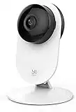 YI Home Security Camera, 1080p 2.4G WiFi IP Indoor Surveillance Camera with Night Vision, Motion Detection, Phone App, Pet Cat Dog Cam Works with Alexa and Google Assistance