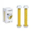 Trappify Trampas para Moscas Colgantes: Trampas para Moscas Colgantes para Interiores y Exteriores con Gancho para Colgar - Atrapa Moscas, Mosquitos, Mosquitos e Insectos voladores (2)