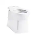 KOHLER 4144-0 TM Corbelle Comfort Height(R) Elongated Toilet Bowl with Skirted Trapway, 1, White