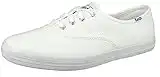 Keds Campione Org Core Canvas, Scarpe da Ginnastica Donna, Bianco, 36 EU