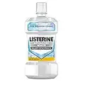 LISTERINE Advanced White milder Geschmack (600 ml), Mundspülung zur Entfernung hartnäckiger Zahnverfärbungen, für weißere Zähne in nur 1 Woche