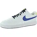 Nike Men's Court Vision Lo White/Hyper Royal-Blue Void (DM1187 102) - 9