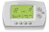 Honeywell Home Wi-Fi 7-Day Programmable Thermostat (RTH6580WF), Requires C Wire, Works with Alexa