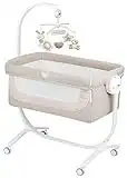 Cam Il Mondo Del Bambino, Culla Cullami Dolci Coccole, Melange Beige, 105 X 59 X 134 Cm