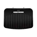 George Foreman 25820 Large Fit Grill - Versatile Griddle, Hot Plate and Toastie Machine with Improved Non-Stick Coating and Speedy Heat Up, Black