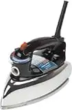 BLACK+DECKER Classic Steam Iron, F67E,White/Black,10.5" x 16.3" x 6.6"