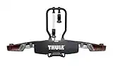 Thule 933100 EasyFold XT 2B 13 pin, Fahrradträger für die Anhängerkupplung, E-Bikes geeignet, schwarz/Aluminium 13 Pin, für E-Bikes, Mountainbikes, Gravel, Rennrad, Trekkingfahrrrad, Endurobikes