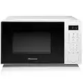 Hisense 700 Watts 20 Litre White Digital Solo Microwave Oven H20MOWS4UK Automatic Defrost, 9 Auto Cook Menus, Clock & Timer, Easy Clean