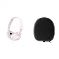 Sony MDR-ZX110 - Auriculares cerrados stereo, rosa + Funda