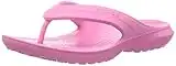 Crocs Classic Flip K Unisex - Bambini Ciabatte, Scarpe da Spiaggia e Piscina, Rosa (Pink Lemonade 669), 23/24 EU