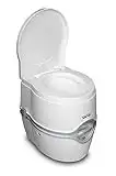 Thetford 92820 Porta Potti 565P Tragbare Toilette Qube, Weiß-Grau, 448 x 388 x 450 mm