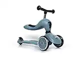 Scoot & Ride 3418 Highwaykick 1 - Steel - Scooter mit sitz