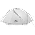 Naturehike VIK 1/2 Person Ultralight Freestanding Backpacking Tents with Footprint - 15D Lightest One Person Two Person Tent for Camping Hiking