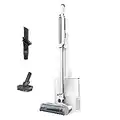 Shark WS642AE WANDVAC System, Ultra-Lightweight Powerful Cordless Stick Vacuum with HEPA Empty Base, Anti-Allergen Complete Seal, PowerFins, Self-Cleaning Brushroll & Pet Tool, White
