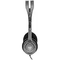 Logitech H110 Auriculares con Cable, Sonido Estéreo con Micrófono Giratorio, Dos Clavijas de Conexión Jack 3,5mm, PC/Mac/Portátil , Negro