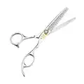 Filhome Thinning Scissors for Dogs, Professional Thinning Shears for Pets Double Sided Blades Stainless Steel Pet Cat Shears for Grooming Dogs Cats