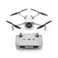 DJI Mini 3 – Leichte und faltbare Mini-Kameradrohne mit 4K HDR-Video, 38 min Flugzeit, echten vertikalen Aufnahmen und intelligenten Funktionen, Fernsteuerung, Grau