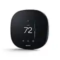 ecobee3 Lite Smart Thermostat - Programmable Wifi Thermostat - Works with Siri, Alexa, Google Assistant - Energy Star Certified - DIY Install, Black