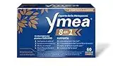 Ymea 8 in 1 Integratore Alimentare Esperto della Menopausa, Ottime Contro gli 8 Disturbi Più Comuni della Menopausa, Supporta il Metabolismo e la Salute delle Ossa, 60 Compresse, Color Bianco, 26g