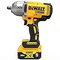 DEWALT 20V MAX Cordless Impact Wrench Kit, 20V MAX, 1/2" Hog Ring With 4-Mode Speed, Includes Battery, Charger and Kit Bag (DCF900P1)
