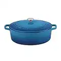 Cuisinart Oval Casserole, Gradient Blue, 7 Qt