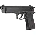 Beretta Softair M9 World Defender < 0.5 Joule Airsoft Pistole, Schwarz, One Size