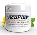 AcuPlus Pain Relief Cream- Advanced Fast Acting, Long Lasting & Powerful Topical Pain Relief from Bursitis, Arthritis, Tendonitis, Joint, Knee, Back Pain and Muscle Ache