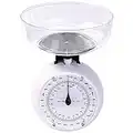 5 KG Vintage MANUAL Kitchen Scales TRADITIONAL PRIMA Retro Home Analogue Mechanical Food Ingredients Measurement WEIGHING Baking Cooking, Youtube Channel Dial CLEAR PLASTIC Bowl UK FREE P&P