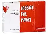 Losbox für Paare - Das Geschenk für unvergessliche Momente - 50 Lose mit Ideen für Spiel, Spaß & viel Liebe - Überraschung zum Geburtstag & Jahrestag für Mann, Frau, Partner, Freund & Freundin