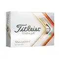 TITLEIST Velocity Golf Balls, Adults Unisex, White, One Size