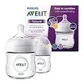 Philips Avent Natural-Babyflasche mit Sauger für Neugeborene (Modell SCF030/27)