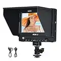 VILTROX DC-70EX 7" 4K HD 1024x600 HDMI/SDI/AV Input Output Camera Video LCD Monitor Display for DSLR, with hot Shoe Adapter