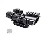 OZARK ARMAMENT Rhino Acog Scope, 4X Scope, Magnified Optics Acog Sight, Tactical Scope, Picatinny Scope Mount Included, Acog 4x32 Airsoft Scope, Acog Sights Rifle Scope