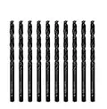 DelitonGude 7/32 inch HSS M35 Cobalt Twist Drill Bits,High Speed Steel,Pack of 10,Suitable for Hard Metals, Stainless Steel, Cast Iron and Other Hard Material(7/32inch)