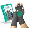 OrtoPrime PAR Guantes Artritis y Artrosis CONFORT - Guantes de comprensión Artritis Reumatoide - Compression Gloves - Guantes Antiartritis Hombre y Mujer - ALIVIO Dolor LIBERTAD de Movimiento (Medium)