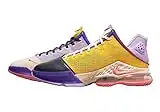 Nike Lebron 19 Low Basketball Shoes, Lilac/Pink Gaze - Dark Smoke, 13