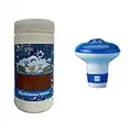 SUDS-ONLINE Floating Dispenser + 50 Ultimate Chlorine Tablets 20g Hot Tub Swimming Pool Spa