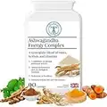 Complementary Supplements - Ashwagandha Energy Complex - Traditional Herbal Adaptogen Blend - Adrenal and Thyroid Formula – Astragalus, Gotu Kola, Maca Root, Vitamin B Complex - 90 Capsules