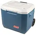 Coleman Xtreme Wheeled Cooler 50QT, glacière Passive à roulettes, glacière à capacité 47 L, Isolation intégrale PU, Refroidissement Pendant au Minimum 4 Jours