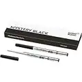 Montblanc 116190 Recharge pour Stylo Bille Montblanc - 2x Mystery Black - Noir - M - Taille Medium